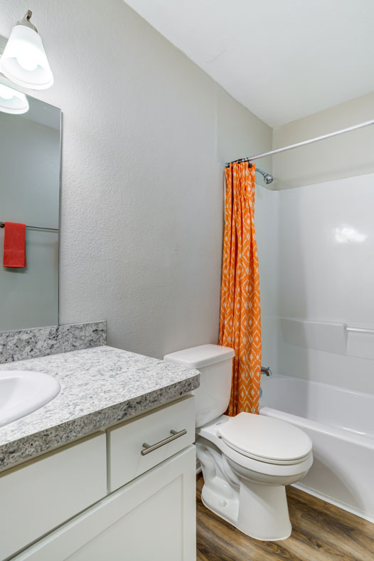 Updated bathroom