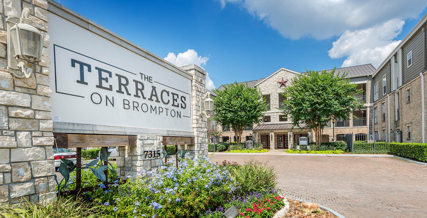 The Terraces on Brompton signage